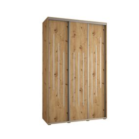 Armoire Davos 8 a portes coulissantes H. 235,2 x L. 150 x P. 60 3 portes