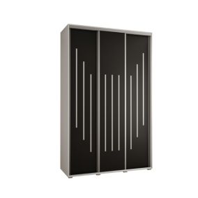 Armoire Davos 8 a portes coulissantes H. 235,2 x L. 150 x P. 60 3 portes