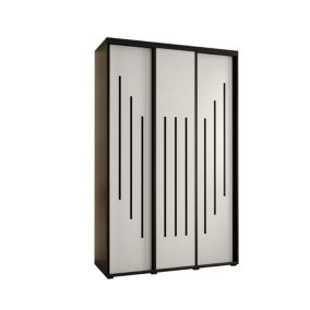 Armoire Davos 8 a portes coulissantes H. 235,2 x L. 150 x P. 60 3 portes