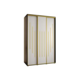 Armoire Davos 8 a portes coulissantes H. 235,2 x L. 150 x P. 60 3 portes