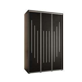 Armoire Davos 8 a portes coulissantes H. 235,2 x L. 150 x P. 60 3 portes