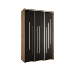 Armoire Davos 8 a portes coulissantes H. 235,2 x L. 160 x P. 60 3 portes