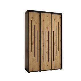 Armoire Davos 8 a portes coulissantes H. 235,2 x L. 160 x P. 60 3 portes