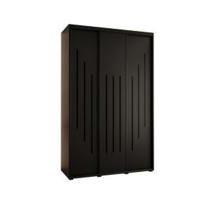 Armoire Davos 8 a portes coulissantes H. 235,2 x L. 160 x P. 60 3 portes