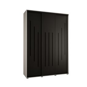 Armoire Davos 8 a portes coulissantes H. 235,2 x L. 170 x P. 45 3 portes