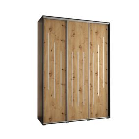 Armoire Davos 8 a portes coulissantes H. 235,2 x L. 170 x P. 45 3 portes