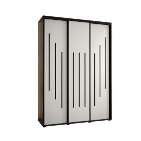 Armoire Davos 8 a portes coulissantes H. 235,2 x L. 170 x P. 45 3 portes