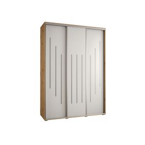 Armoire Davos 8 a portes coulissantes H. 235,2 x L. 170 x P. 60 3 portes