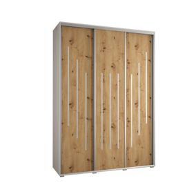 Armoire Davos 8 a portes coulissantes H. 235,2 x L. 170 x P. 60 3 portes