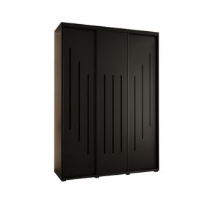 Armoire Davos 8 a portes coulissantes H. 235,2 x L. 180 x P. 45 3 portes