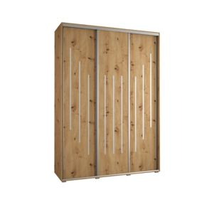 Armoire Davos 8 a portes coulissantes H. 235,2 x L. 180 x P. 60 3 portes