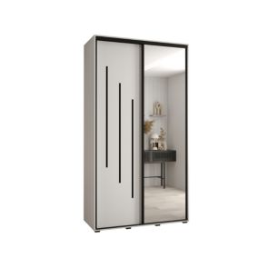 Armoire Davos 9 a portes coulissantes H. 235,2 x L. 140 x P. 45 2 portes