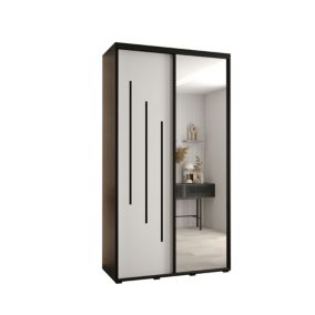 Armoire Davos 9 a portes coulissantes H. 235,2 x L. 140 x P. 45 2 portes