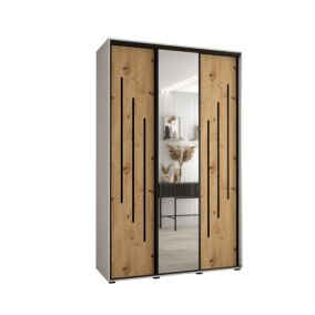 Armoire Davos 9 a portes coulissantes H. 235,2 x L. 150 x P. 60 3 portes