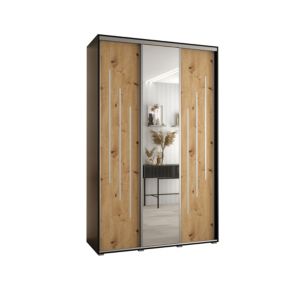 Armoire Davos 9 a portes coulissantes H. 235,2 x L. 150 x P. 60 3 portes