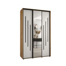 Armoire Davos 9 a portes coulissantes H. 235,2 x L. 160 x P. 45 3 portes