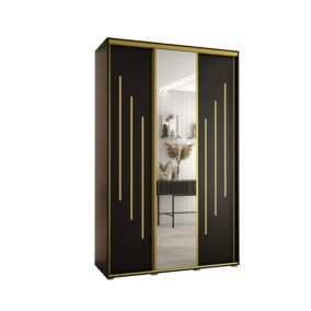 Armoire Davos 9 a portes coulissantes H. 235,2 x L. 160 x P. 45 3 portes