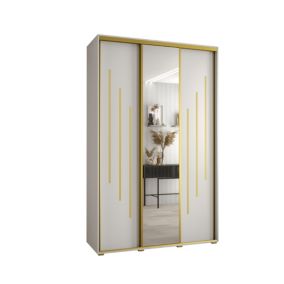 Armoire Davos 9 a portes coulissantes H. 235,2 x L. 160 x P. 60 3 portes