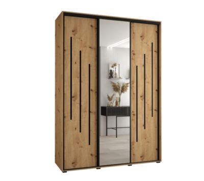 Armoire Davos 9 a portes coulissantes H. 235,2 x L. 170 x P. 45 3 portes