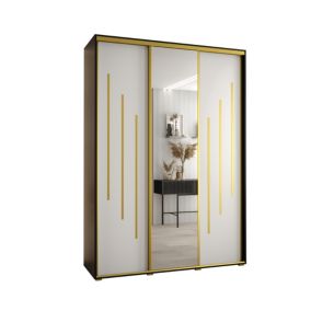 Armoire Davos 9 a portes coulissantes H. 235,2 x L. 170 x P. 45 3 portes