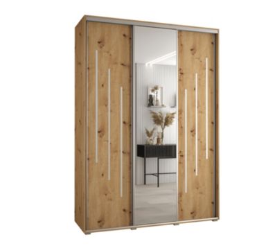 Armoire Davos 9 a portes coulissantes H. 235,2 x L. 180 x P. 45 3 portes