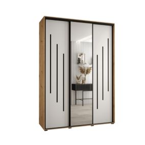 Armoire Davos 9 a portes coulissantes H. 235,2 x L. 180 x P. 45 3 portes