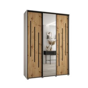 Armoire Davos 9 a portes coulissantes H. 235,2 x L. 180 x P. 45 3 portes