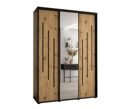 Armoire Davos 9 a portes coulissantes H. 235,2 x L. 180 x P. 45 3 portes