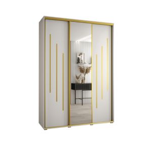 Armoire Davos 9 a portes coulissantes H. 235,2 x L. 180 x P. 60 3 portes