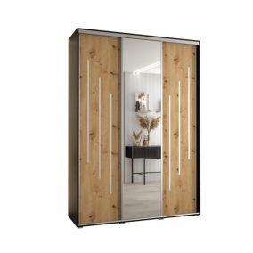 Armoire Davos 9 a portes coulissantes H. 235,2 x L. 180 x P. 60 3 portes
