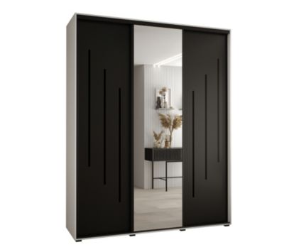 Armoire Davos 9 a portes coulissantes H. 235,2 x L. 190 x P. 45 3 portes