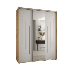 Armoire Davos 9 a portes coulissantes H. 235,2 x L. 190 x P. 60 3 portes