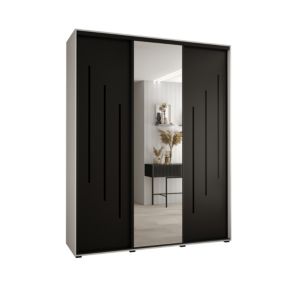 Armoire Davos 9 a portes coulissantes H. 235,2 x L. 200 x P. 45 3 portes