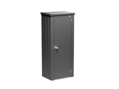 Armoire de balcon Julia gris quartz haute taille M Biohort