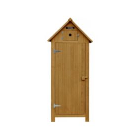 Armoire de jardin "Cabanon"  77 x 54.5 x 179 cm  Marron