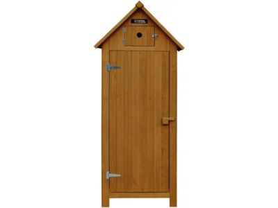 Armoire de jardin "Cabanon"  77 x 54.5 x 179 cm  Marron