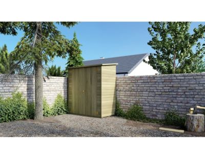 Armoire de jardin à outils 1.66x0.82 m H.1.86 - avec plancher et paroi arrière - DOM84