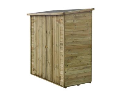 Armoire de jardin à outils 1.66x0.82 m H.1.86 - avec plancher et paroi arrière - DOM84