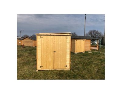 Armoire de jardin à outils 1.66x0.82 m H.1.86 - avec plancher et paroi arrière - DOM84