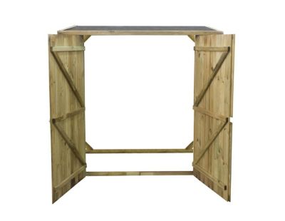 Armoire de jardin à outils 1.66x0.82 m H.1.86 - DOM85