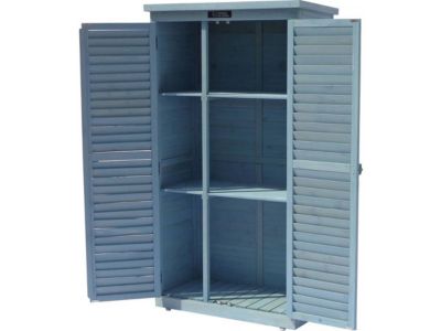 Armoire de jardin "Space"  87 x 46.5 x 160 cm  Bleu ciel