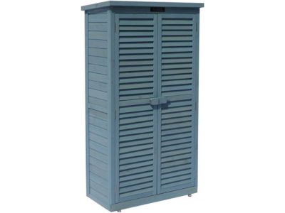 Armoire de jardin "Space"  87 x 46.5 x 160 cm  Bleu ciel