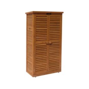 Armoire de jardin "Space"  87 x 46.5 x 160 cm  Marron