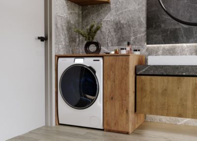 Armoire de lavage RAUMHIRSCH Armoire à linge pour machine à laver et sèche-linge