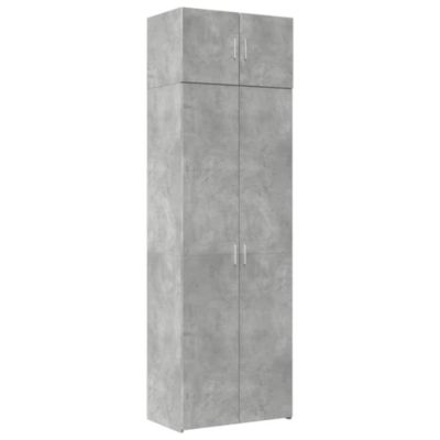 Armoire De Rangement Avec 4 Paniers Tissu – Structure Acier – VidaXL – Neuf