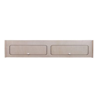 Armoire de Rangement pour Camping-Car en MDF 120 x 25 x 25 cm