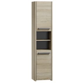 Armoire de salle de bain, chêne sonoma, 170 x 40 x 30 cm
