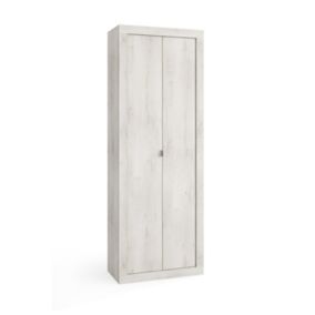Armoire de salle de bains, 2 portes, collection CISA. Coloris chêne gris