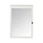 Armoire de salle de bains avec miroir 50x70x15 cm, blanc, GoodHome Perma
