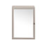 Armoire de salle de bains avec miroir 50x70x15 cm, gris, GoodHome Perma